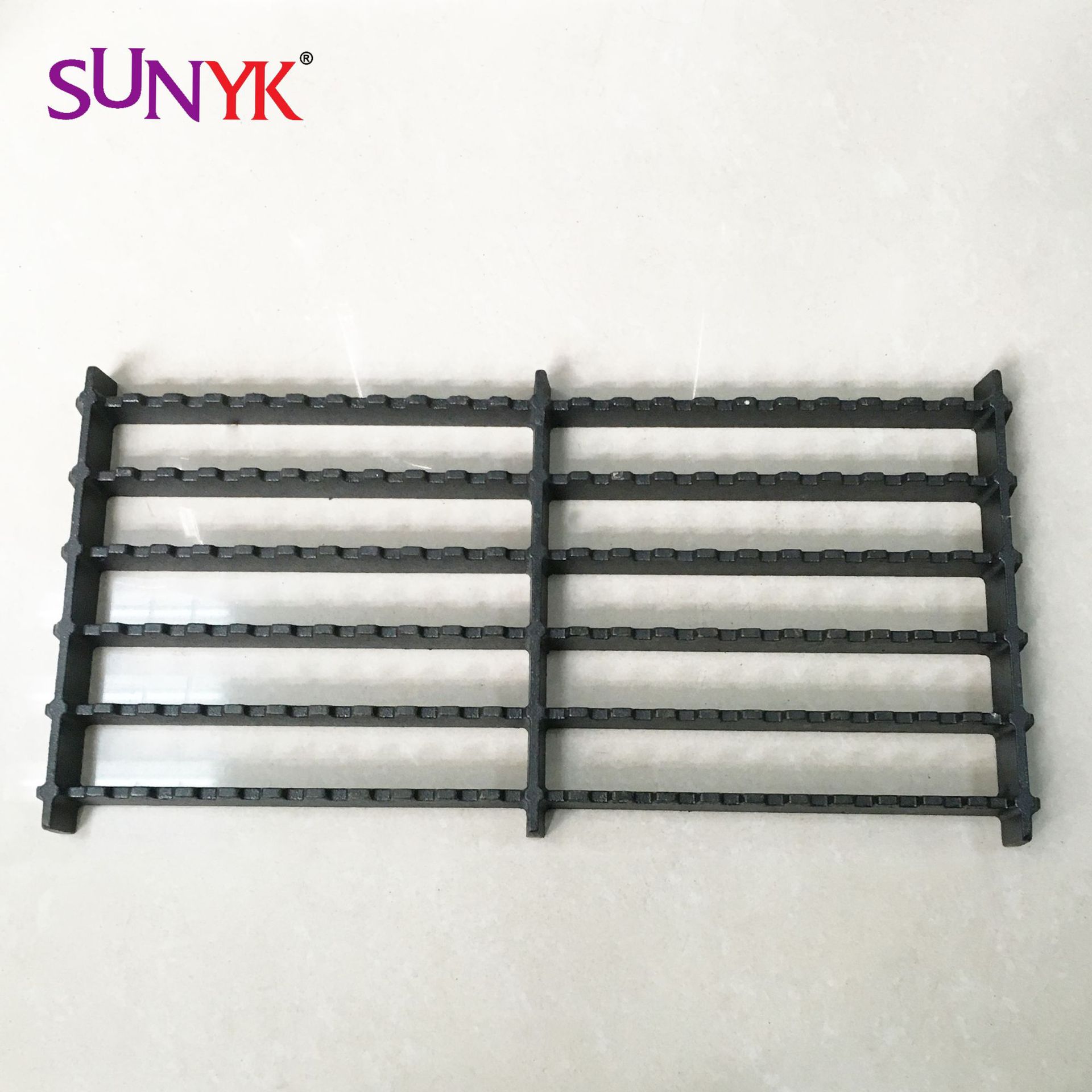 厂家优供商用厨房铸铁炉架/烤箱锯齿状烧烤无烟烧烤架/生铁炉架