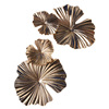 Capacious earrings, metal accessory, 2022 collection, European style, flowered