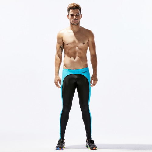 Specialized Sports Fitness Running Long Pants Sweat-Wicking Athletic Long Pants Men's Tight Training Pants Cross-Border Wholesale
