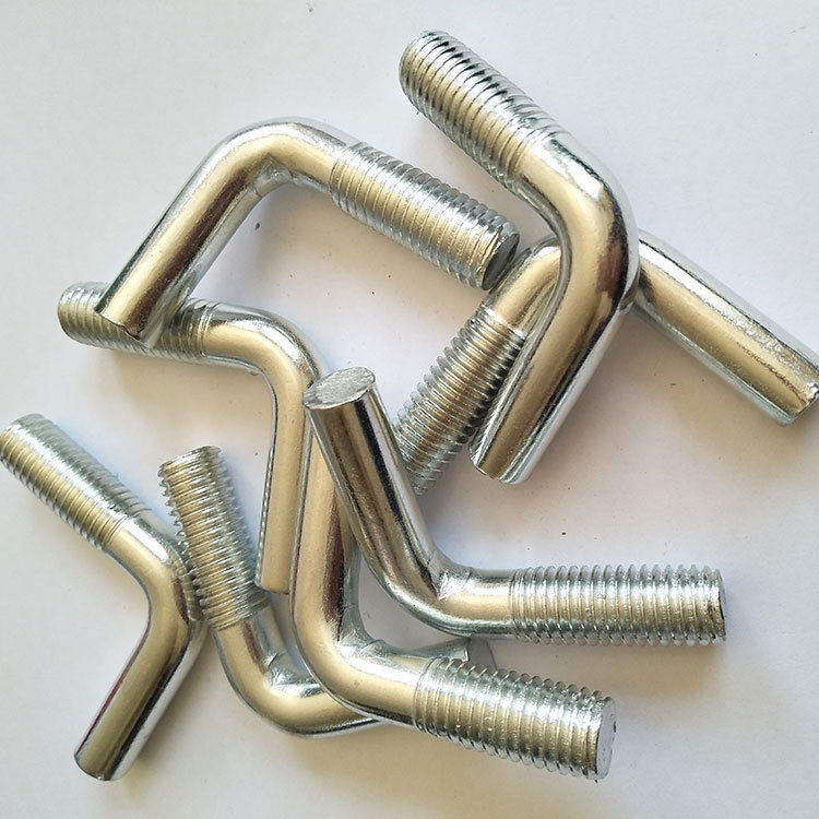 五金直角螺丝 M10  牙长30冲压件铣床数控车床产品制作