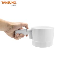 Electric handheld flour sieve, plastic baking electric flour sieve, convenient and fast flour sieve, stainless steel inner core flour sieve