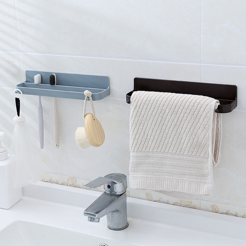 Yiyue Japanese style wall hanging shoe rack wall three-dimensional slipper rack sports shoe storage rack bathroom wall storage rack