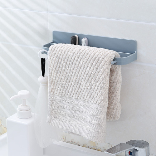 Yiyue Japanese style wall hanging shoe rack wall three-dimensional slipper rack sports shoe storage rack bathroom wall storage rack