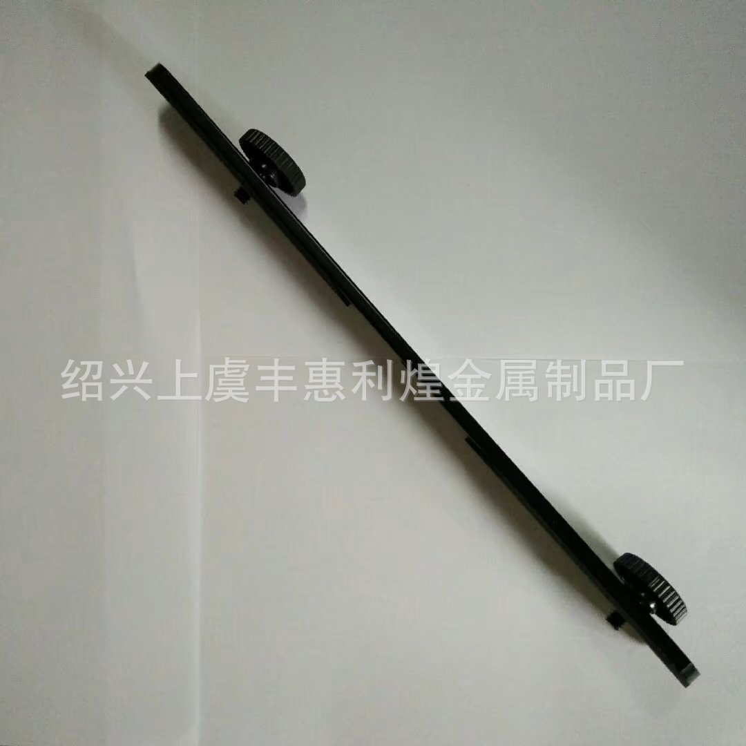 金属双头一字横杆闪光灯支架摄像补光灯长灯架摄影灯轻便