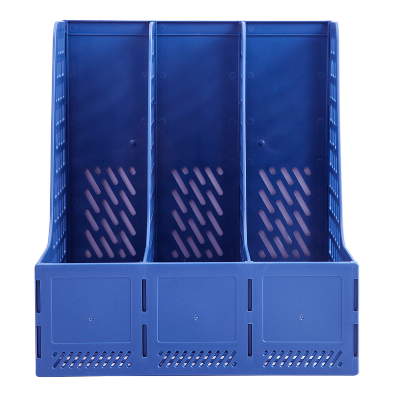 Deli file management shelf 33666 triple File frame information shelf file bar file shelf office supplies wholesale