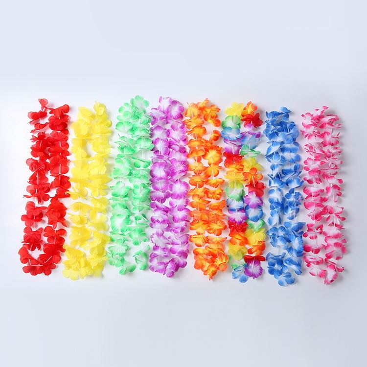 Factory wholesale Hawaiian hula wreath collar neck ring chest ring performance Party Amazon generation wreath Factory wholesale Hawaiian hula wreath collar neck ring chest ring performance Party Amazon generation wreath