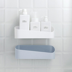 Paperless Hole Bathroom Storage Shelf Toothbrush Storage Shelf Bathroom Washroom Rack Toilet Plastic Storage Rack