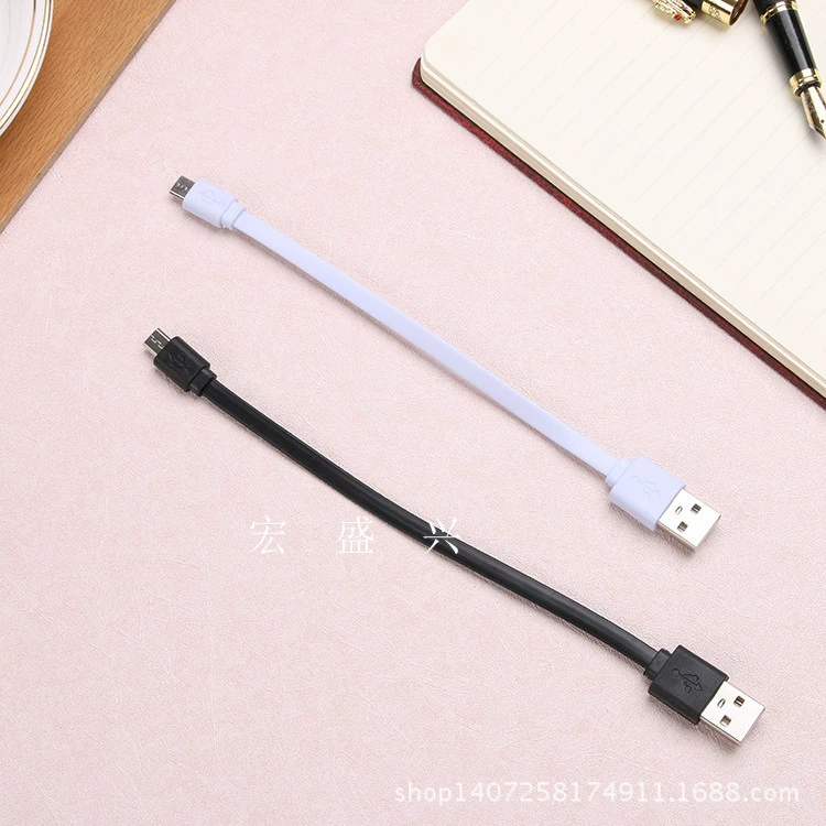 Android USB-зарядный кабель для мобильного аккумулятора, маленький вентилятор, через 2A зарядное устройство, Micro V8 крючок-нудель