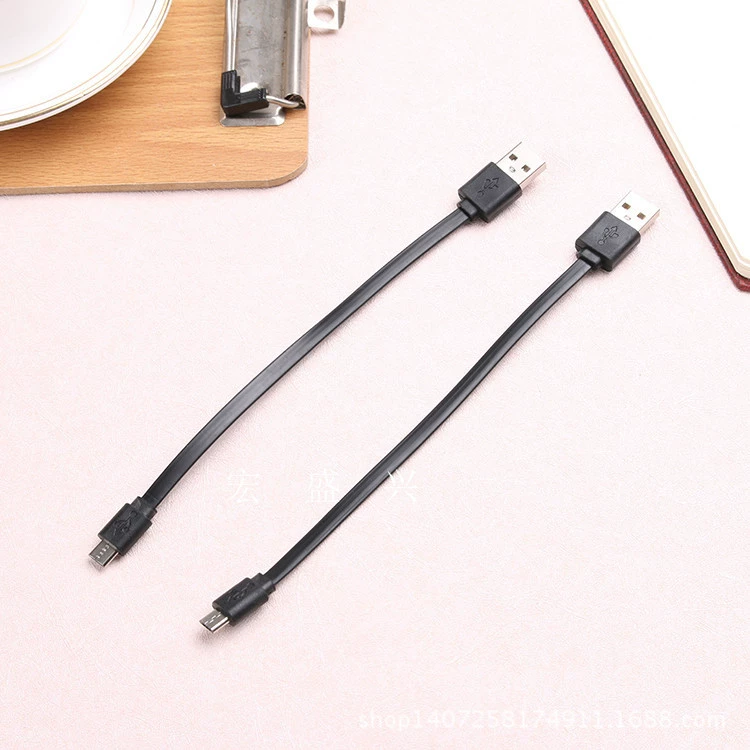 Android USB-зарядный кабель для мобильного аккумулятора, маленький вентилятор, через 2A зарядное устройство, Micro V8 крючок-нудель