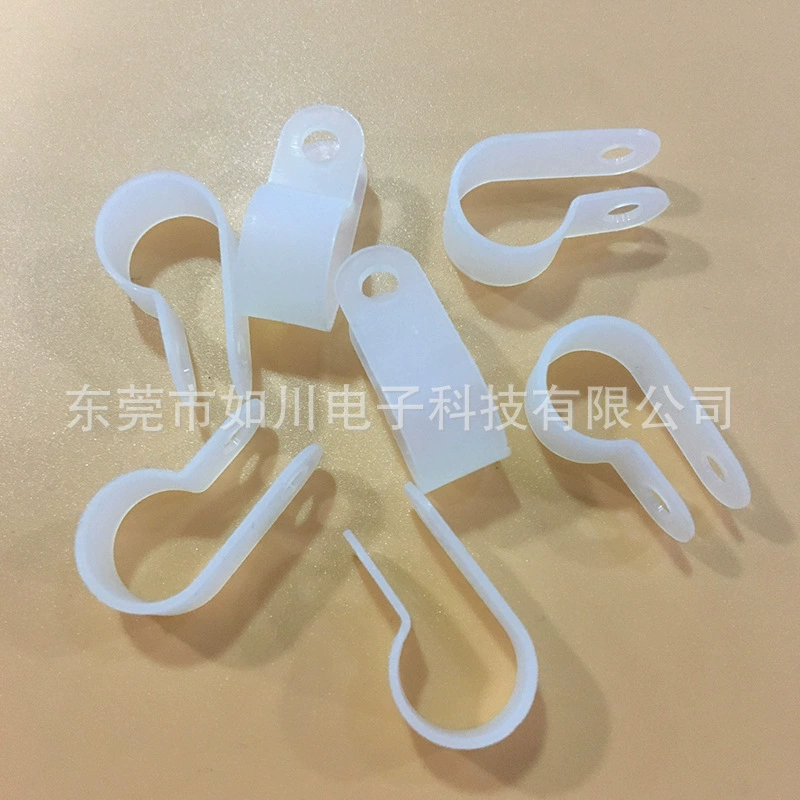 Фабрика прямой проводки фиксации Кнопка нейлона пластиковый зажим провода питания зажим клип провод спецификации