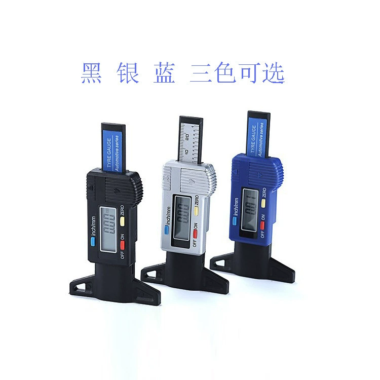 Цифровой дисплей Электронный протектора шины глубиномер цифровой дисплей глубиномер протектора Датчика Глубины