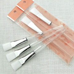 源頭廠家 透明水晶杆面膜刷 DIY美容化妝刷軟毛護理美妝工具批發