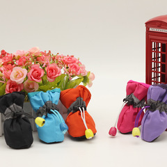 Pet Shoes for Puppies - Set of 4, Breathable Teddy Shoes with Waterproof Protection for Toto, Basset Hound, and Spring Rain Boots