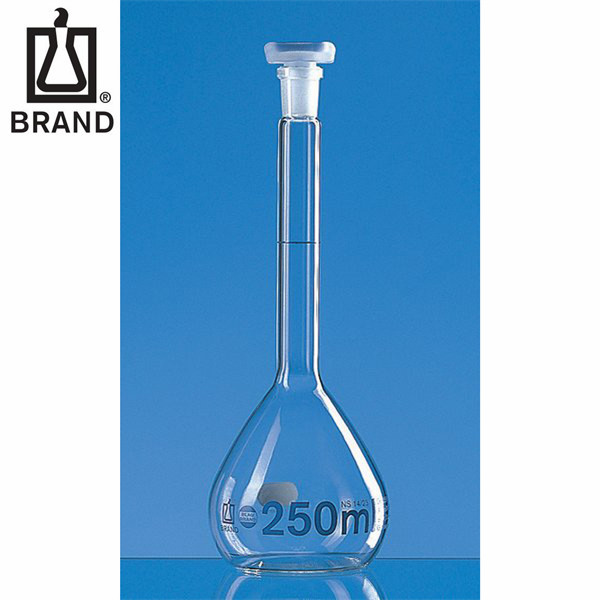 BRAND/普兰德BLAUBRAND容量瓶Boro3.3玻璃A级DE-M标志PP/PE瓶塞