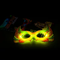 Светящаяся маска Флуоресцентная маска королевы Светящаяся палочка Светящийся реквизит для вечеринок Выпускной бар Светящаяся палочка аксессуары