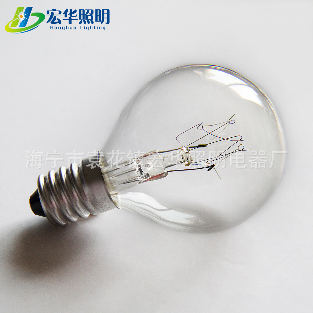 Manufacturer sells G40 American string light tungsten light source incandescent indoor and outdoor decorative light bulbs 3