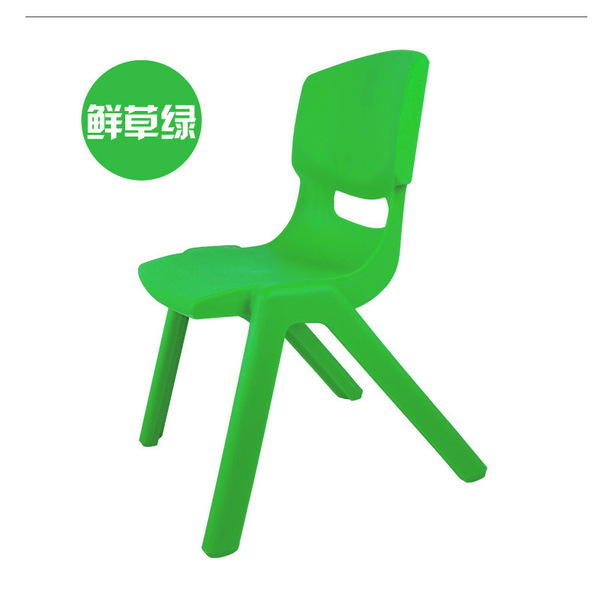 Children's plastic chair for kindergarten for home use