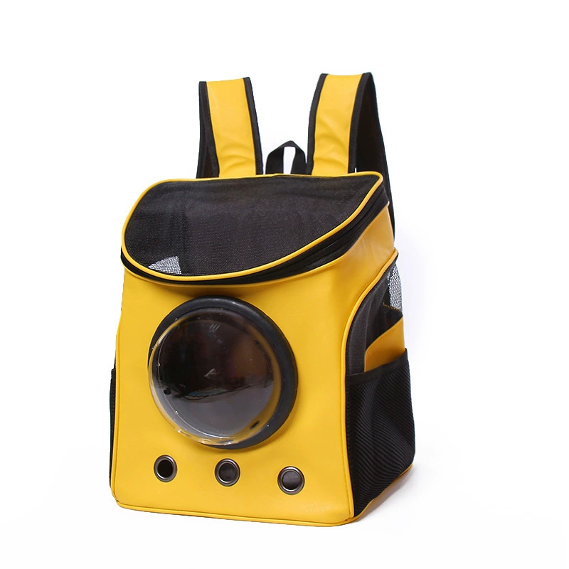 Фабрика в наличии Pet Bag Дышащая сетка Ткань Оксфорд Pet Out Сумка для переноски Рюкзак для собак Pet Дорожная сумка