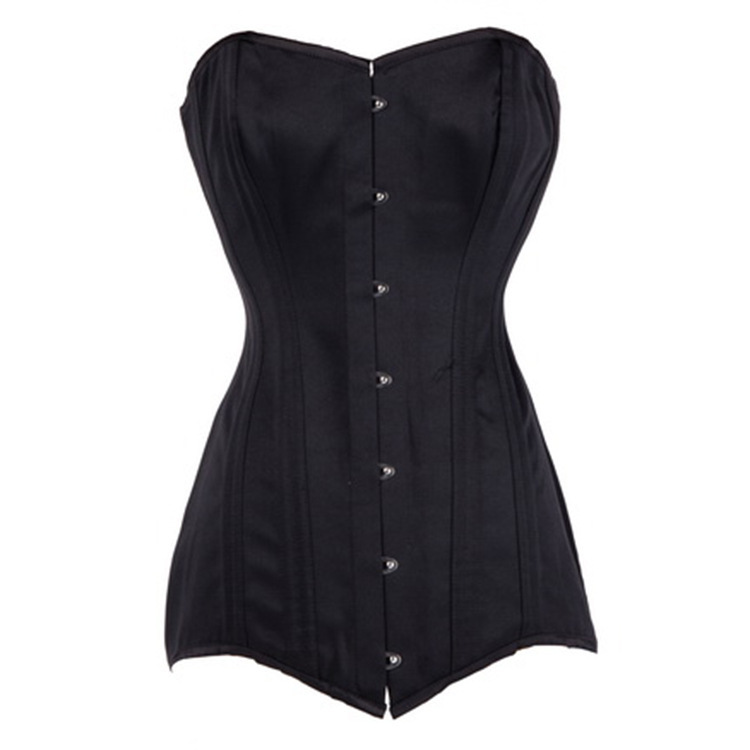 Cross-Border Foreign Trade Steel-Boned Shapewear, Extended Length Waist-Cinching and Hip-Hugging Women's Corset Tops, Wholesale from Manufacturer
