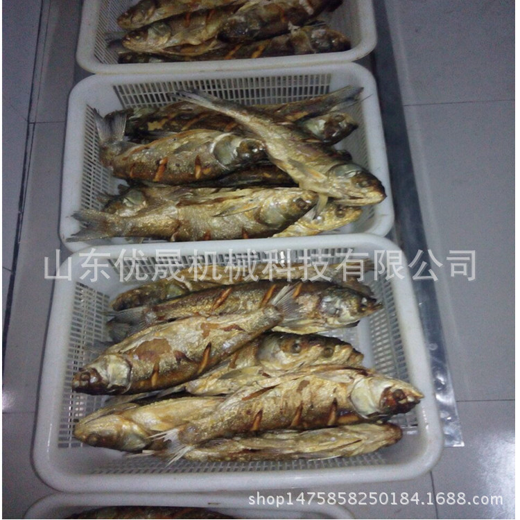 鲤鱼油炸机 自动化油炸流水线 红娘鱼连续式油炸线 开背鱼油炸机