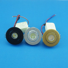 Led小1w天井灯3w小スポットライト牛眼灯穴45mm底圧5v 12v宝石灯戸棚スポットライト