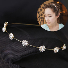 2018时尚优雅镶钻新娘头饰发箍品婚礼发饰水钻皇冠婚纱配饰