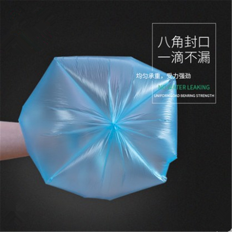 A household point-breaking thickened garbage bag disposable wholesale color kitchen bathroom black plastic bag 45*50