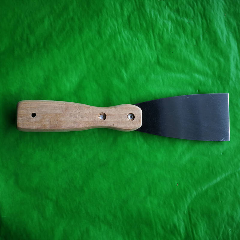 Antong doble clip espejo masilla cuchillo pintura masilla pala mango de madera cuchillo de mármol suministro al por mayor limpieza pala