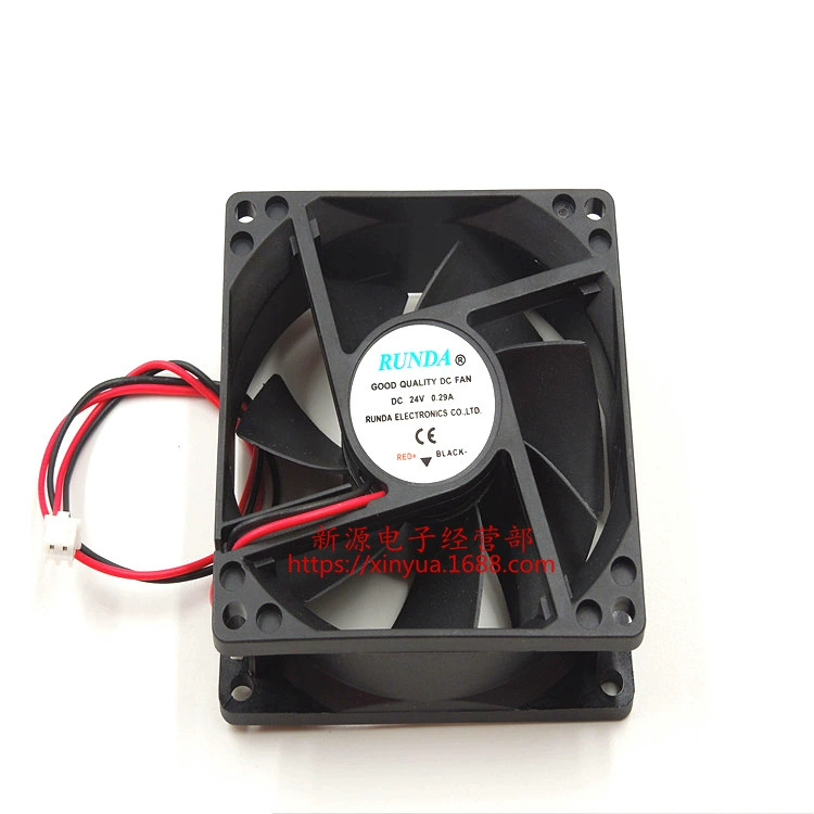 8025 охлаждающий вентилятор DC-24V DC Fan 80*80*25 0.29A 24V