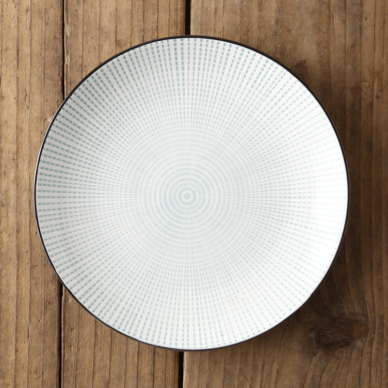 8 라이트 플랫 디스크-녹색 눈동자