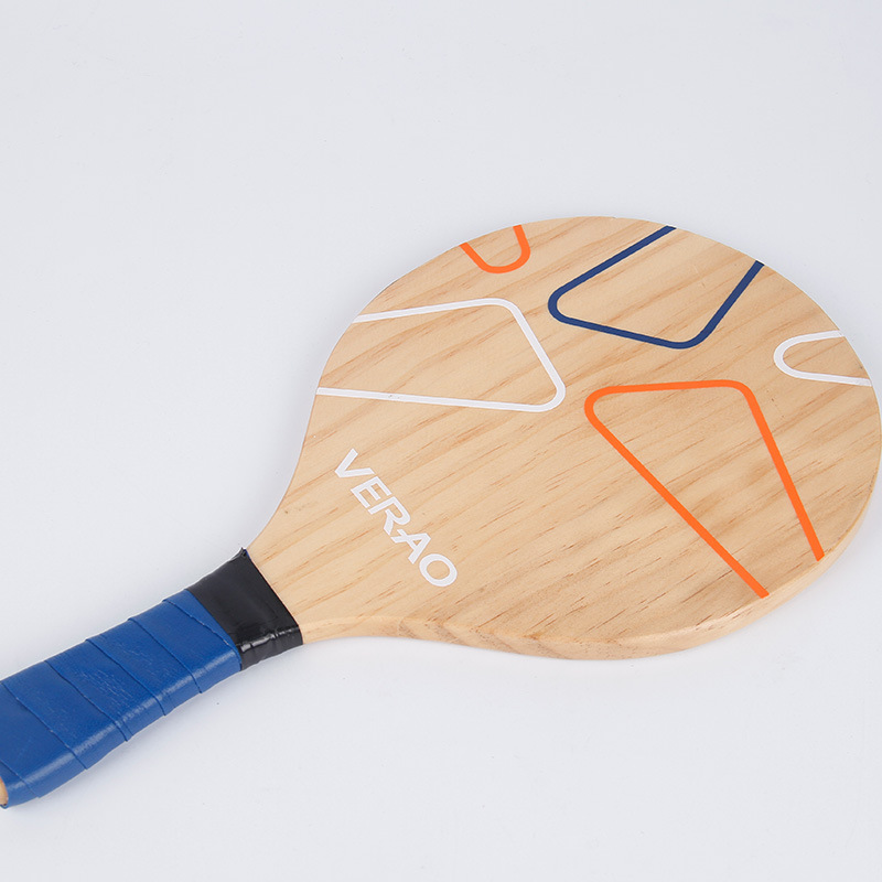 High-grade wooden patent beach pick racket squash racket beach racket