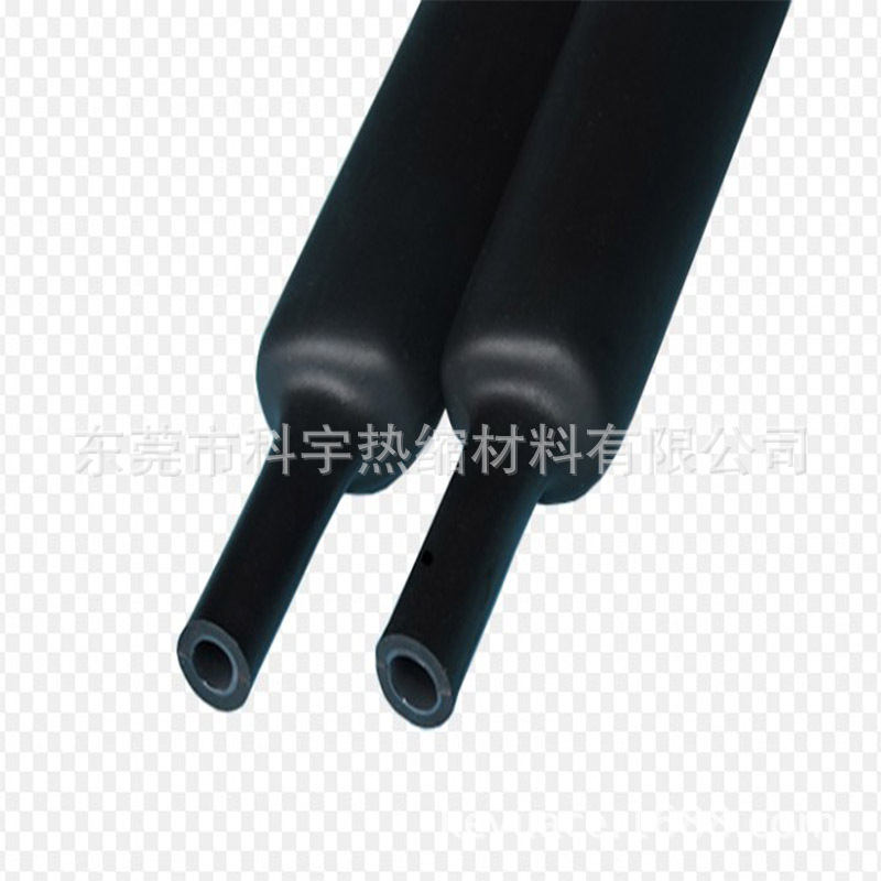 内壁涂胶热缩管  带胶中壁管 带胶中壁热收缩管 防水双壁热缩管