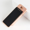 Rose Gold XF-106 mini USB Creative Charging Cigarette Smoquid Lighth Lighter Wholesale Men's Gift