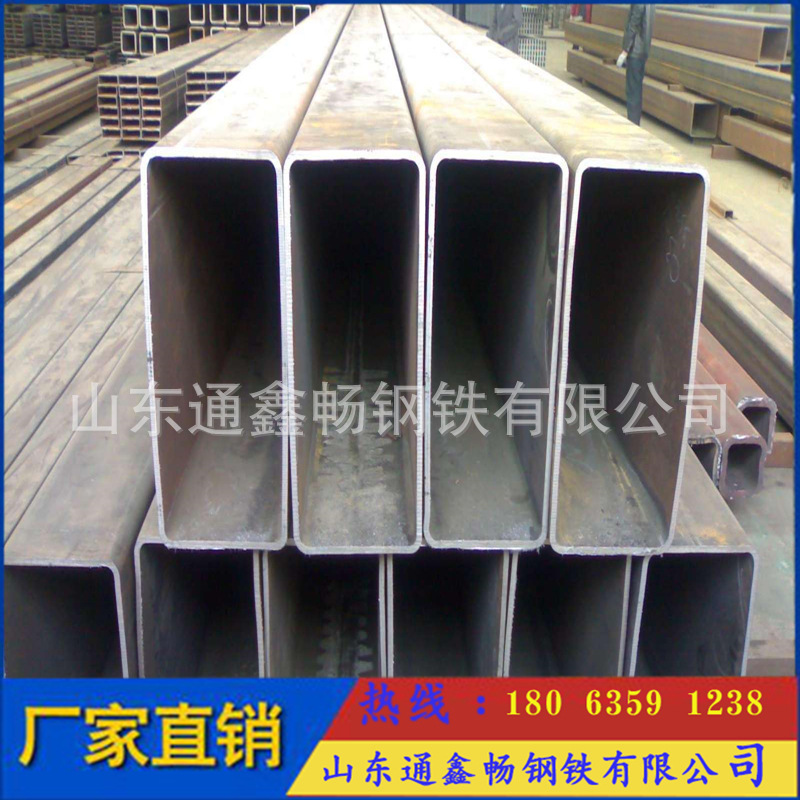 厂家直销70*70*3方管 热镀锌方管 黑方管 钢结构立柱方通管