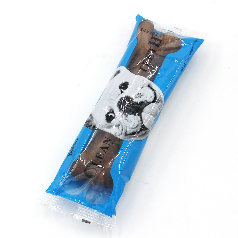 Huesos limpiadores de dientes de trigo, perros, palillos de molienda, perros, huesos resistentes a la mordida, perros, aperitivos de mascotas, al por mayor