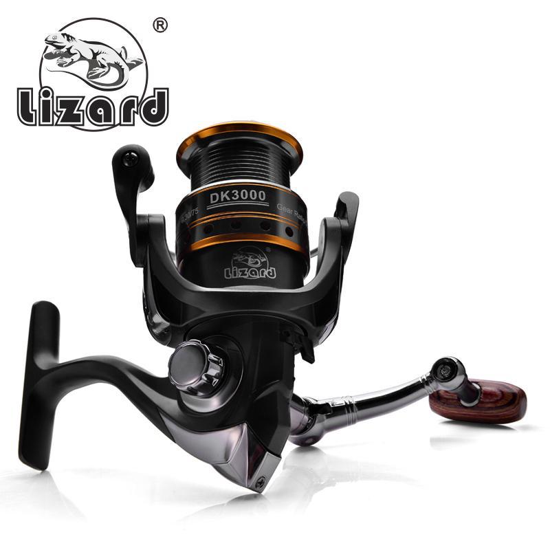 矶竿轮钓鱼轮渔轮鱼线轮LIZARD11轴斜口浅线杯路亚纺车轮海竿轮