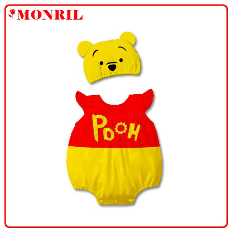 ヨーロッパとアメリカの蜂バッグおなら服、通気性と吸汗性に優れたベビーウェア、男性と女性用のハイハイ服、太った赤ちゃん、夏用ベビー服