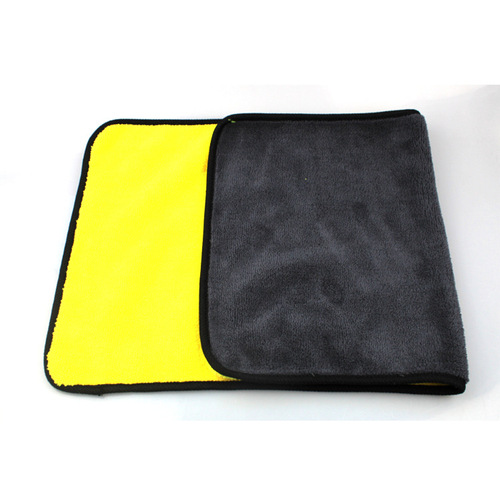 Car wash towel high density coral velvet towel car 30*60/30*30 home car dual-use double-sided OPP bag