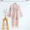 Dark Pink Bamboo Leaf Robe