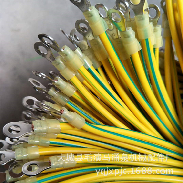 2.5平方线长12公分光伏板组件跨接接地线纯铜