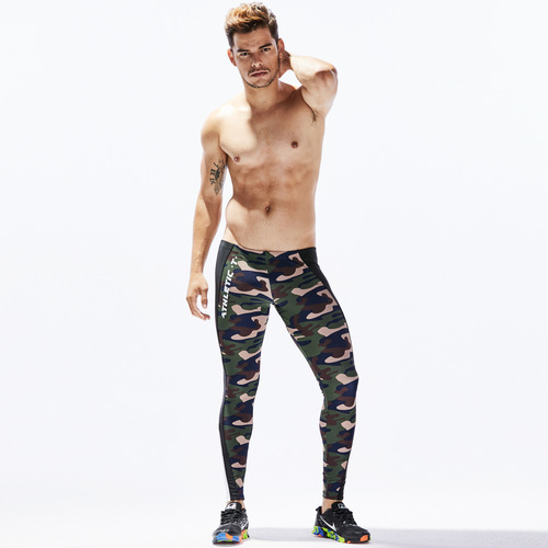Specially designed for sports men's tight training trousers, fitness running trousers, swimming men's trousers cross-border wholesale