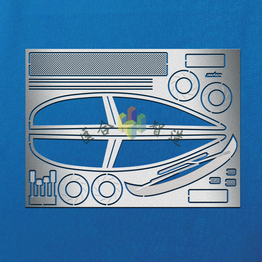 金属蚀刻 精密PE片 仿真模型电蚀片 蚀刻加工 东莞非标加工