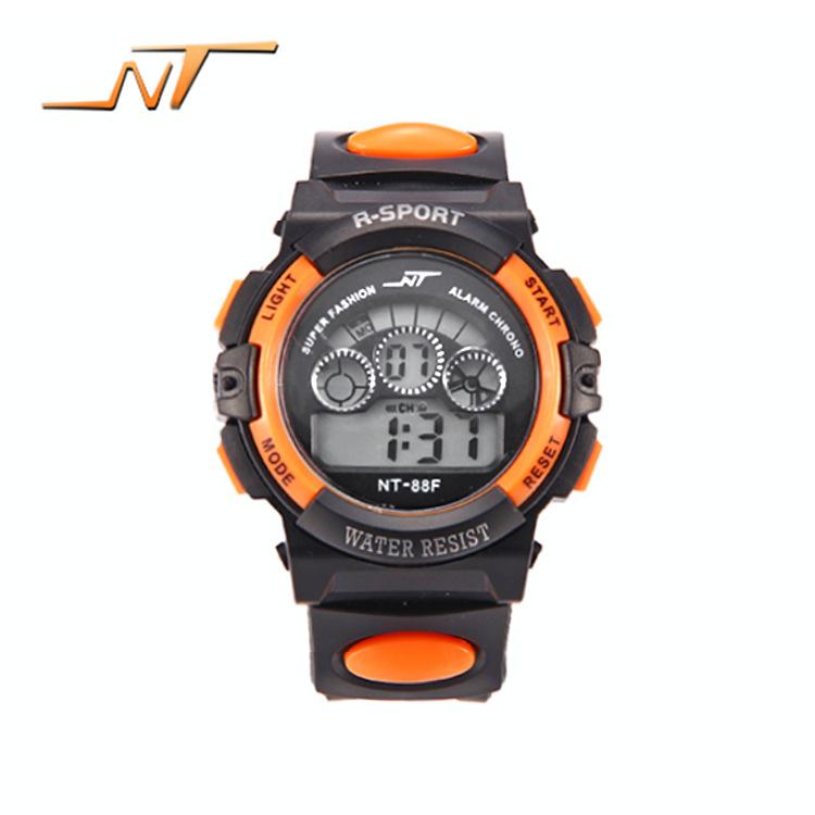 Estudiante reloj electrónico reloj hombres niños y niñas multifuncional colorido luz luminoso reloj Internet Celebrity Watch