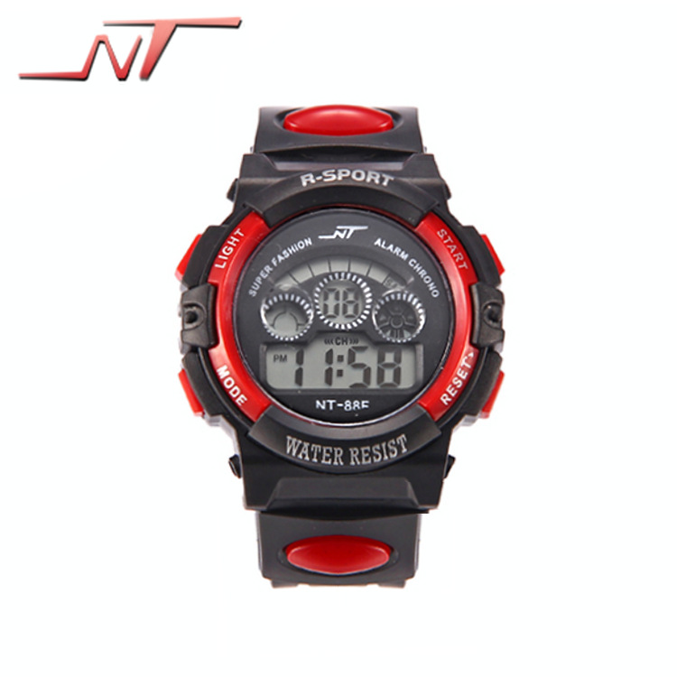 Estudiante reloj electrónico reloj hombres niños y niñas multifuncional colorido luz luminoso reloj Internet Celebrity Watch