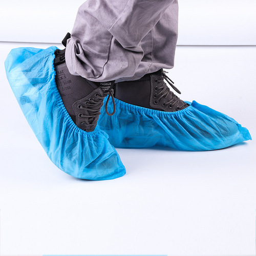 Wholesale Thickened Non-woven Fabric Shoe Covers Universal 100-Pack Disposable Breathable Dust-Proof Shoe Covers