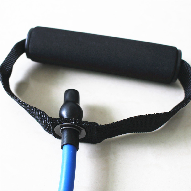 Fitness yoga en forma de banda de tensión de estiramiento banda de resistencia brazo tirar cuerda pérdida de peso equipo de ejercicio cinco colores en stock