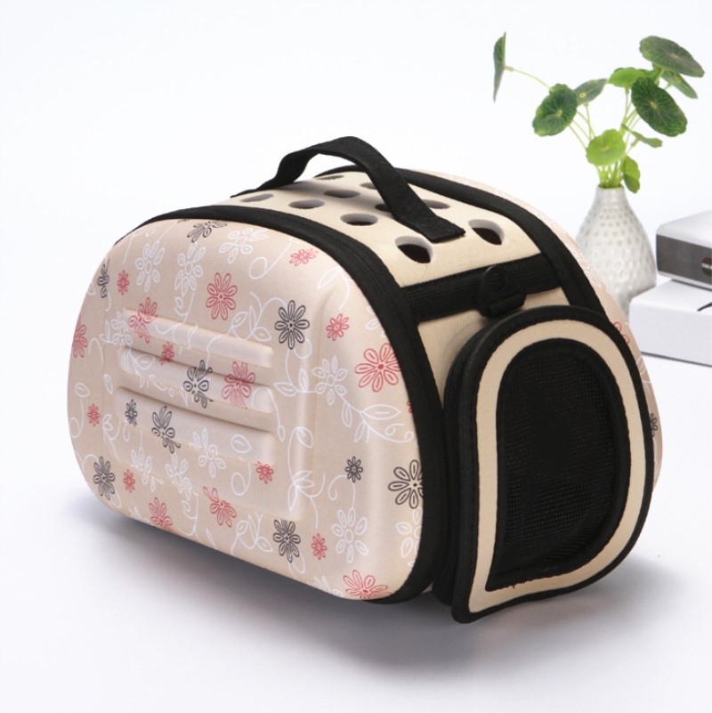 Suministro directo de fábrica Eva PET bolsa portátil plegable gato bolsa perro bolsa de moda transpirable perro mochila