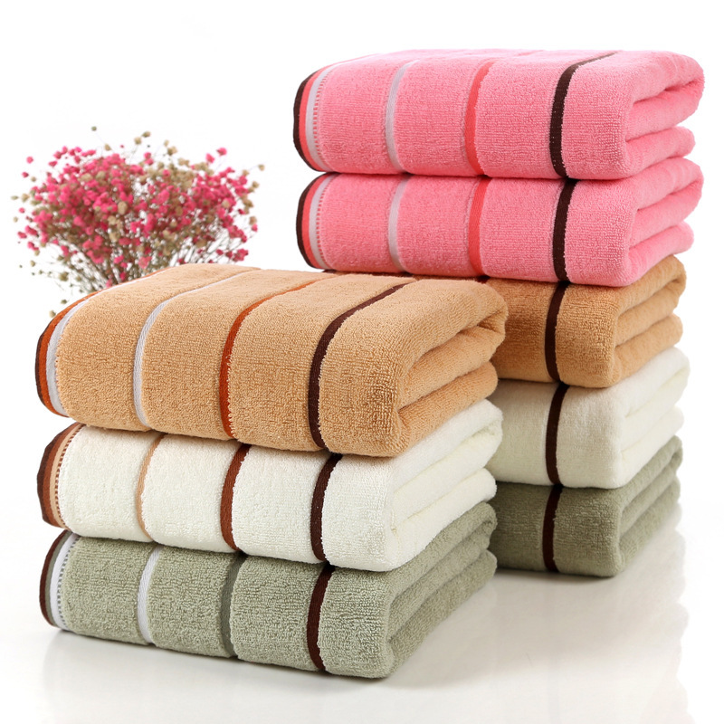 Fu Runzi Pure Cotton Three-stage Towel Pure Cotton Absorbent Soft Large Bath Towel Set with logo Support Fu Runzi Pure Cotton Three-stage Towel Pure Cotton Absorbent Soft Large Bath Towel Set with logo Support