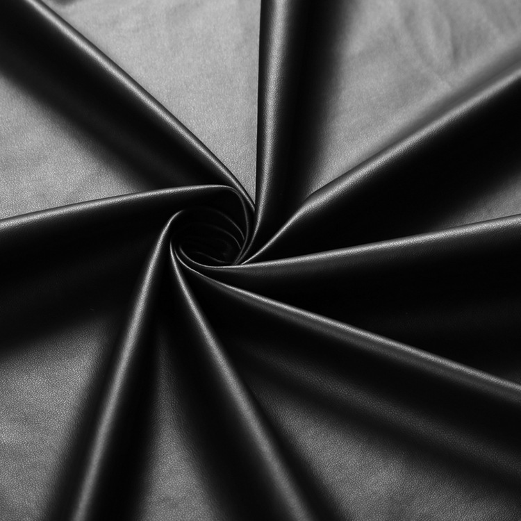 厂家批发 哑光DE43纹打底裤皮裙皮裤手套半pu服装人造皮革面料