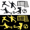 World Cup Football Decoration Plug -in Football Character Birthday Cake Decoration Account Plug -in 6 -piece Set